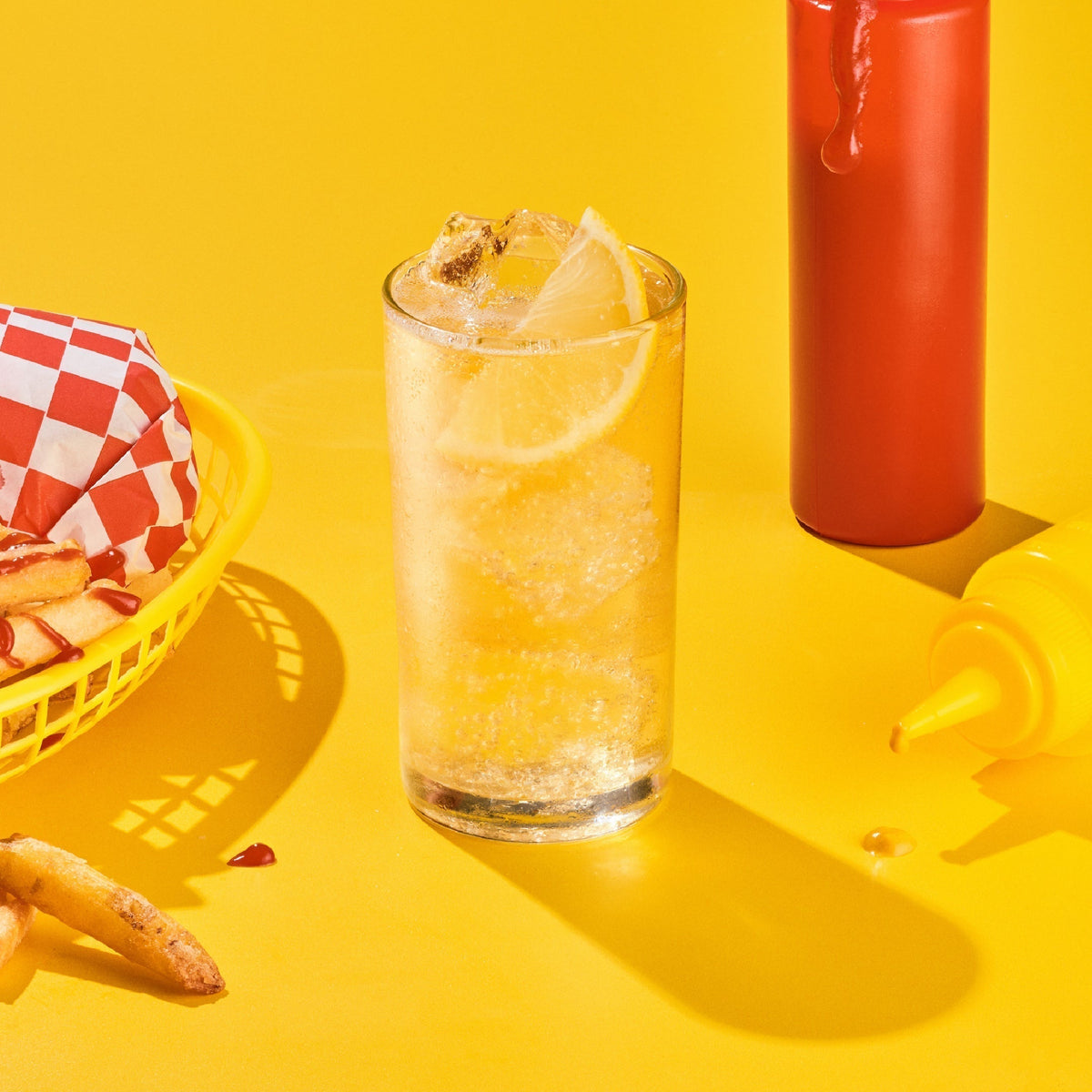 The Drive-Thru Buck | Pickle, Gin and Ginger Beer Cocktail