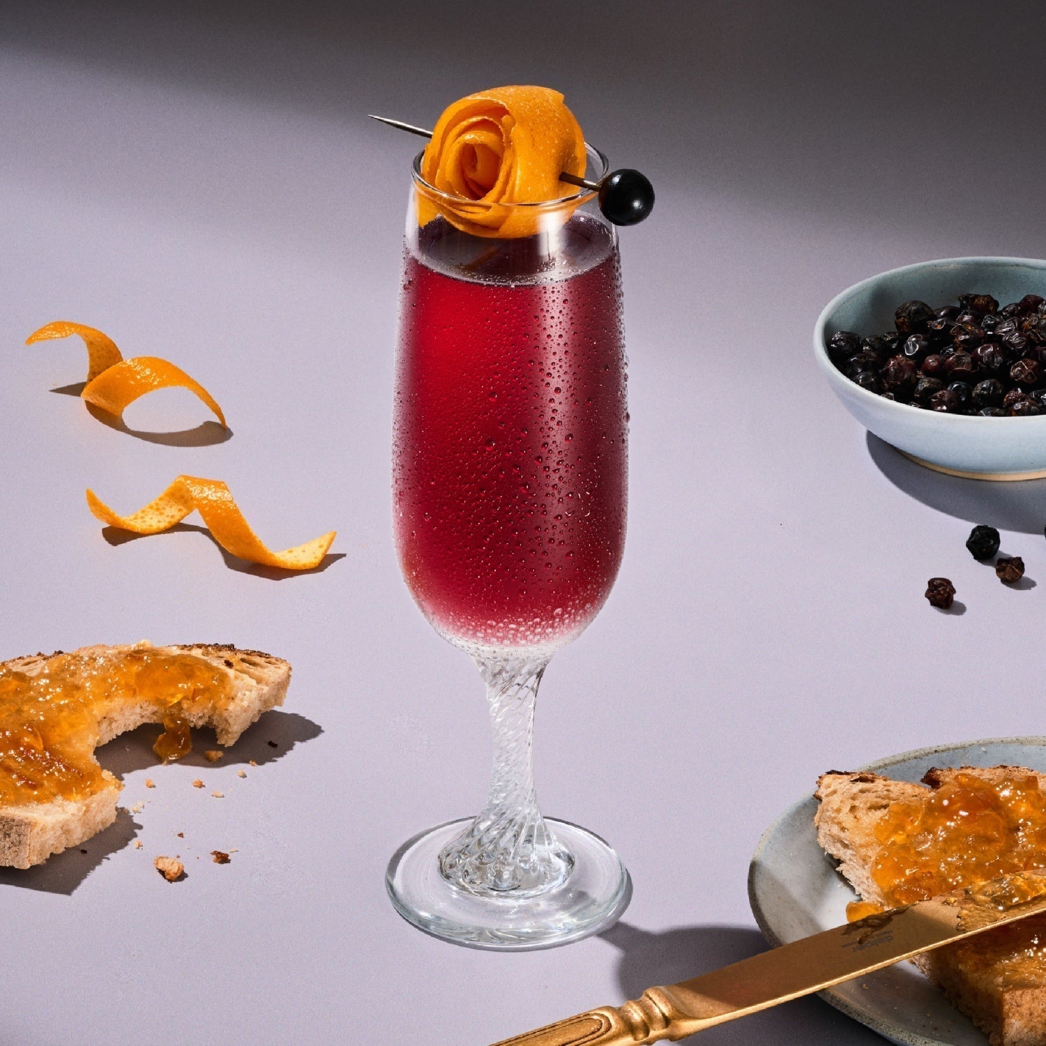 Sweet and Sour | Gin Cocktail Recipe with Salted Strawberry Syrup