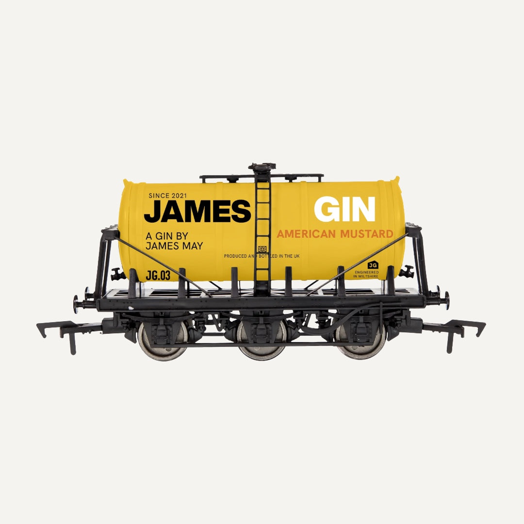 James Gin American Mustard | Model train set | Gin wagon