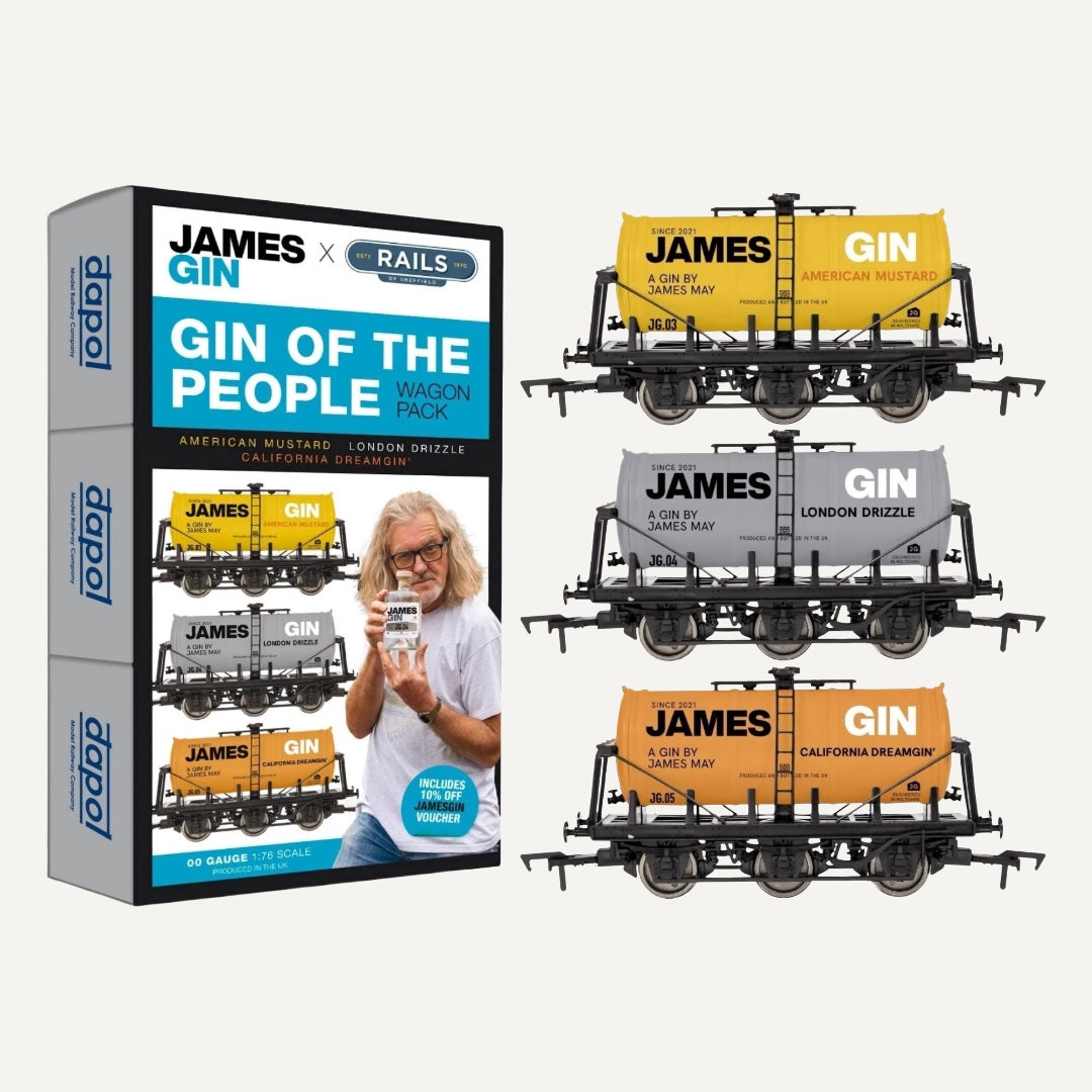 Limited Edition James Gin "GIN OF THE PEOPLE" Triple Wagon Pack