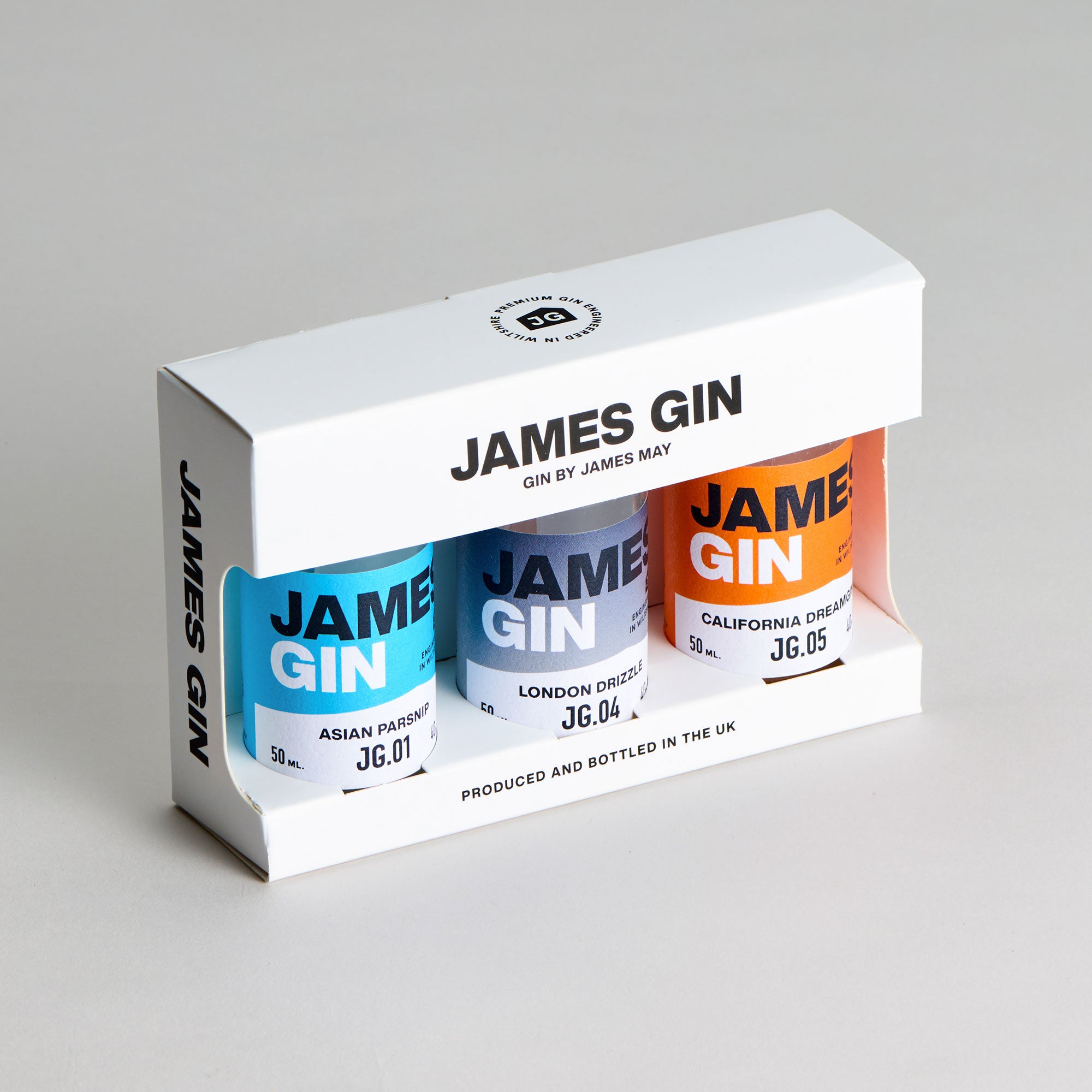 The New James Gin Mini Gift Set