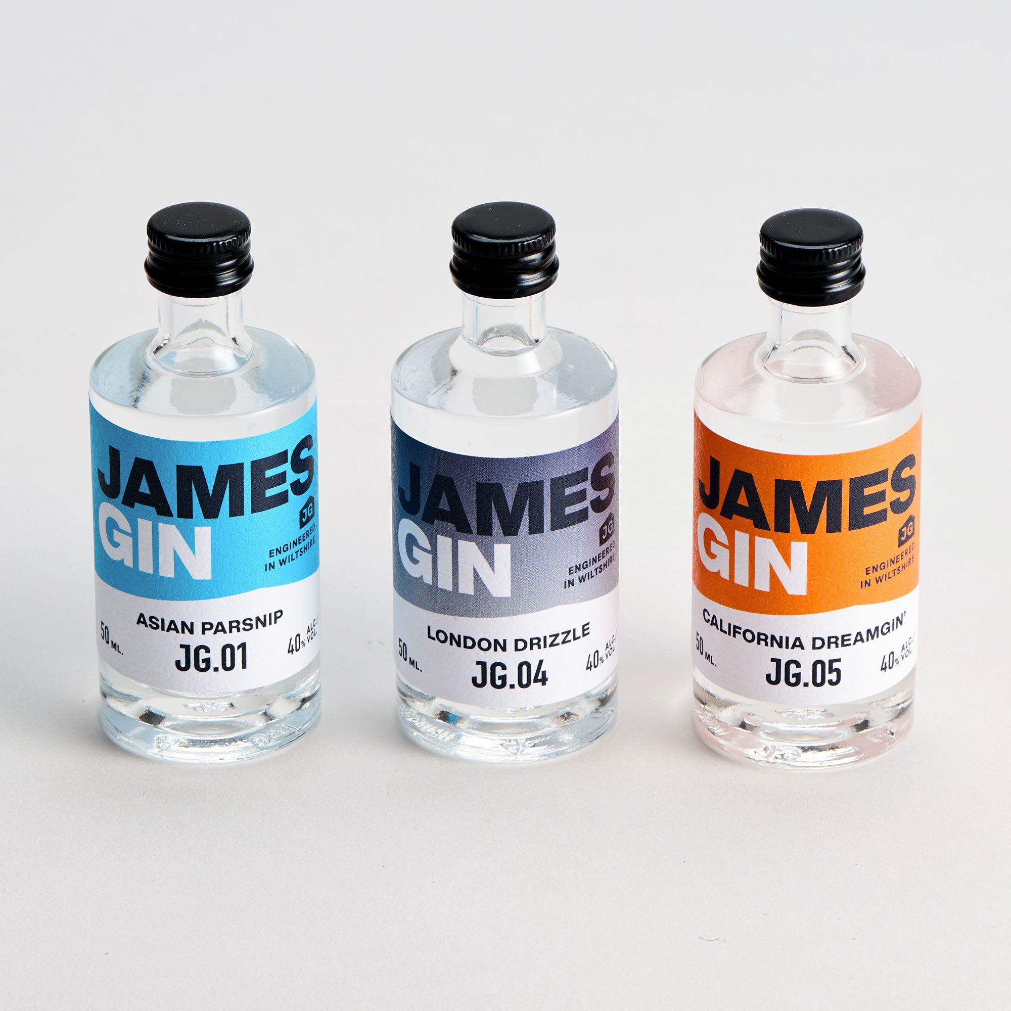 The New James Gin Mini Gift Set