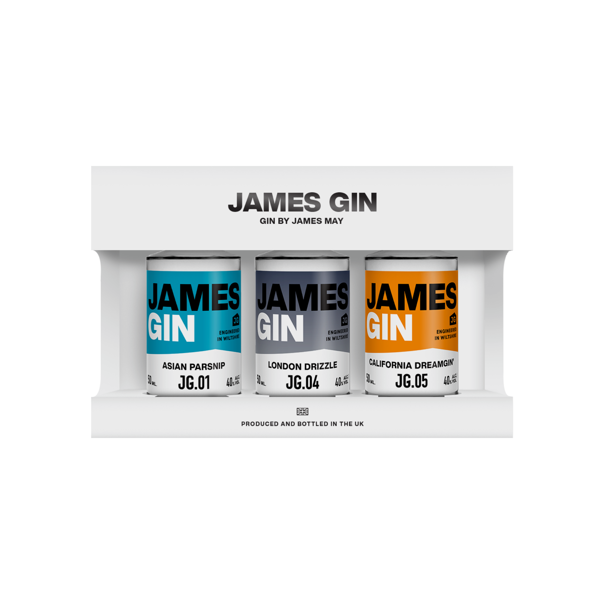 The New James Gin Mini Gift Set