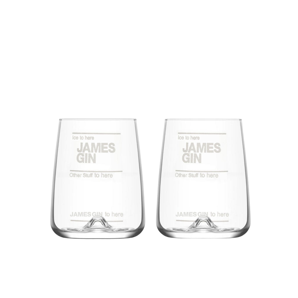 Generic Cocktail Mixing Glasses